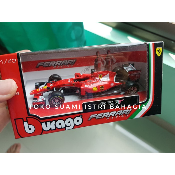 Shell Ferrari Racing Diecast Mobil Sf15T Limited Mainan Hadiah Anak