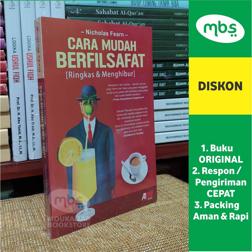 Jual BUKU CARA MUDAH BERFILSAFAT - Ringkas Dan Menghibur | Shopee Indonesia