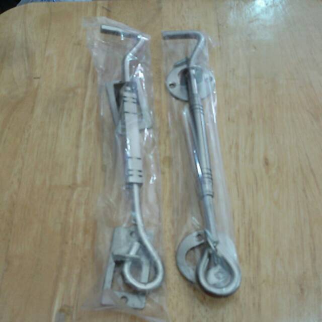 haakngin jendela / cantolan jendela 8&quot; hitam dan dof