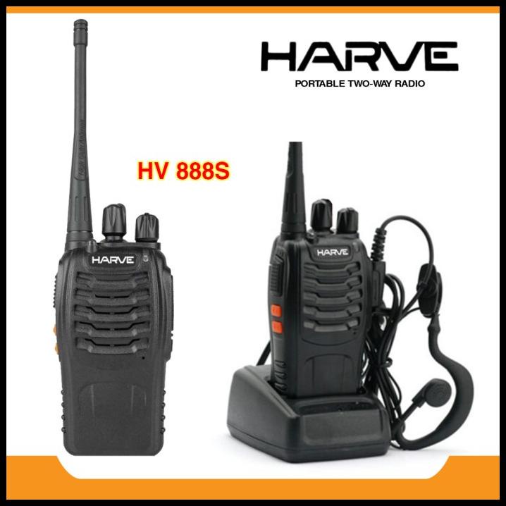 Handy Talky Harve Hv-888S Ht Harve 888S Single Band Uhf