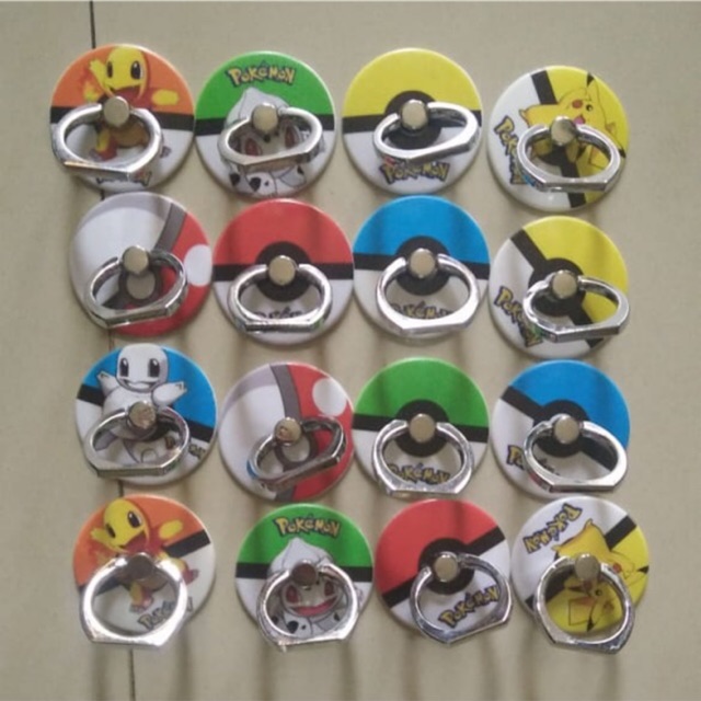 I RING HP POKEMON + packing plastik