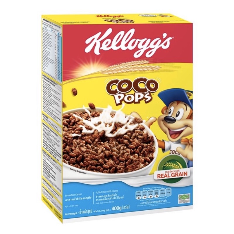 

Kellogs choco pops 400 gr