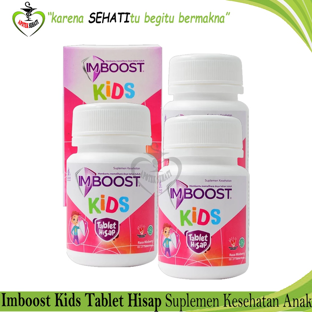 IM BOOST IMBOOST TABLET HISAP MULTIVITAMIN DAYA TAHAN TUBUH ANAK