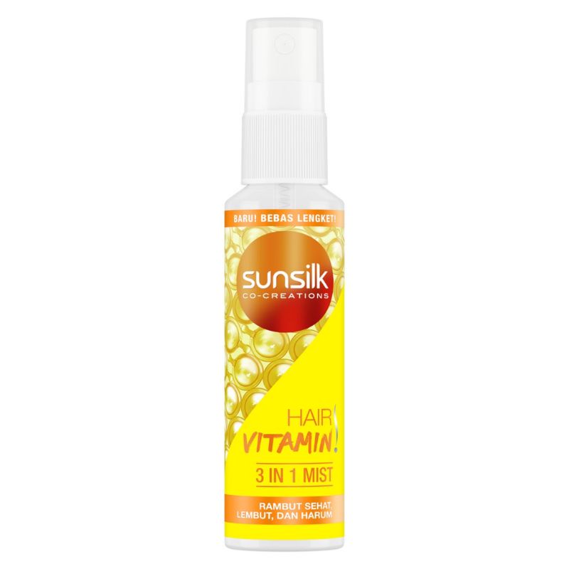 Sunsilk Hair Mist 40 ml Vitamin Rambut Spray 3 in 1 40ml