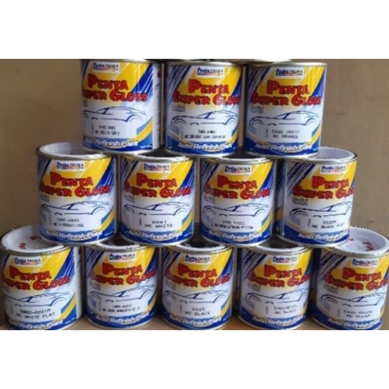 PENTA SUPER GLOSS NC CANDY RED BLUE PURPLE YELLOW GREEN PINK 200ml BLACK MERAH BIRU UNGU KUNING HIJA