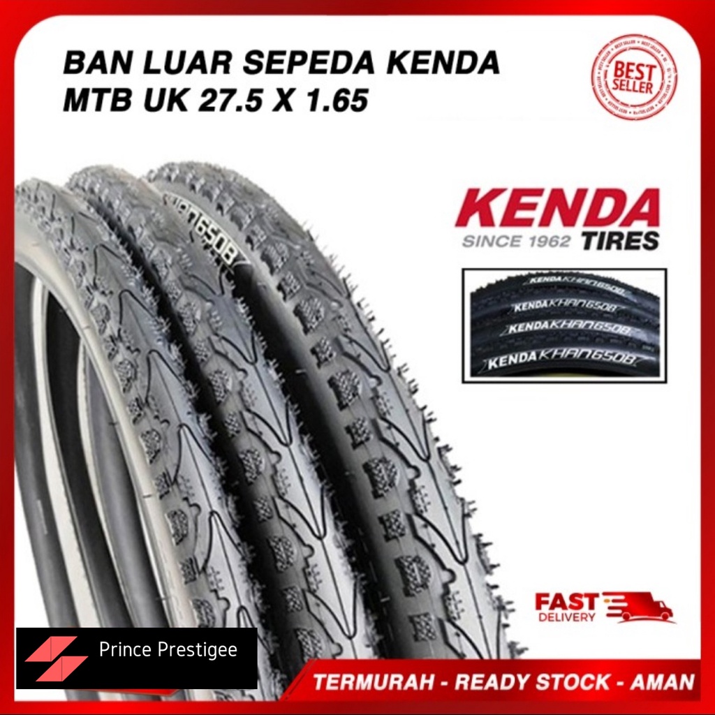 Ban Luar KENDA 27.5 x 165 / Ban Luar Sepeda Kenda Khan 27.5 x 1.65 MTB