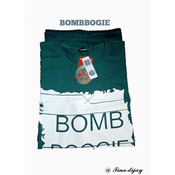 Jual BOMBBOGIE Kaos Jumbo Pria Dan Wanita | Shopee Indonesia