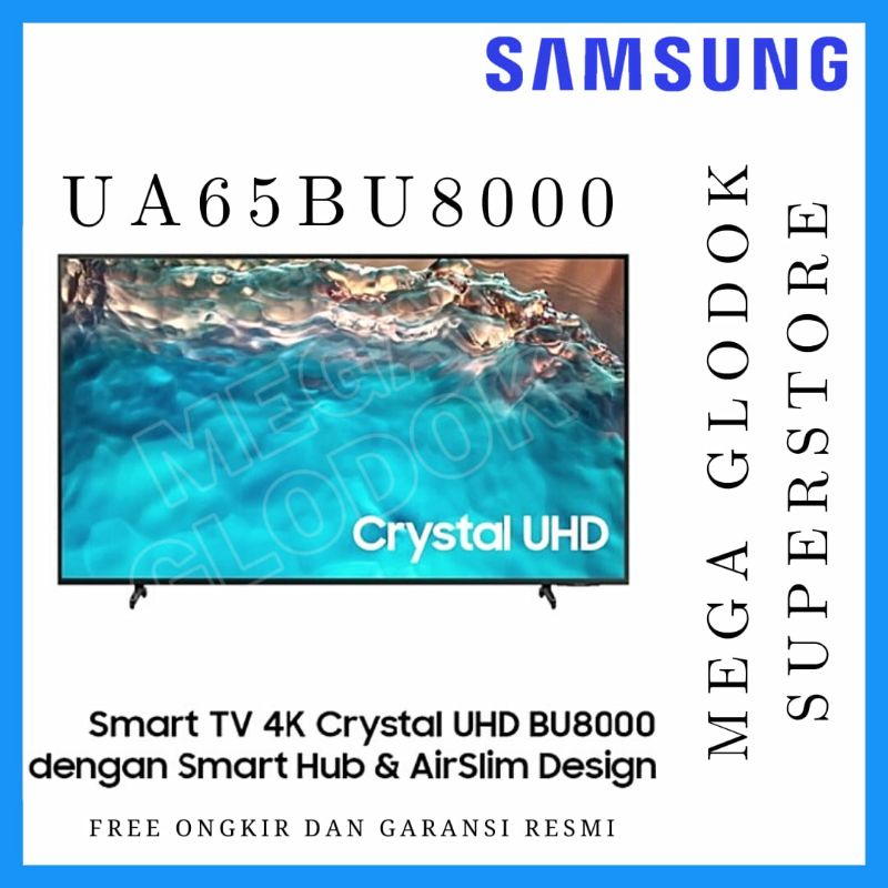 Samsung 65BU8000 UHD 4K SMART TV 65 inc UA65BU8000KXXD