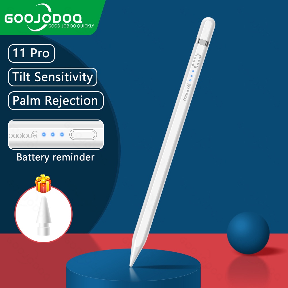 Goojodoq 11 Pro Stylus Pen with Tilt Palm Rejection Stylus Pencil