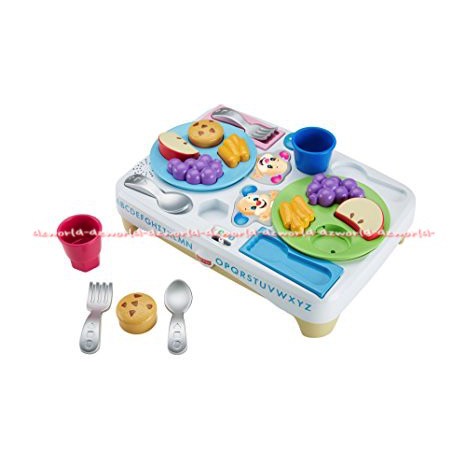 Fisher Price Laugh&amp;Learn Say Please Snack Set Mainan Edukasi