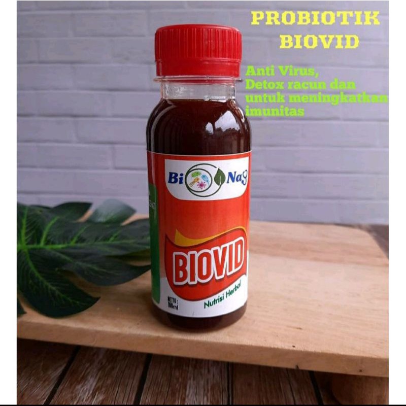 BIOVID NUTRISI HERBAL PROBIOTIK PENANGKAL VIRUS DAN BAKTERI IKHTIAR SEMBUH DARI COVID