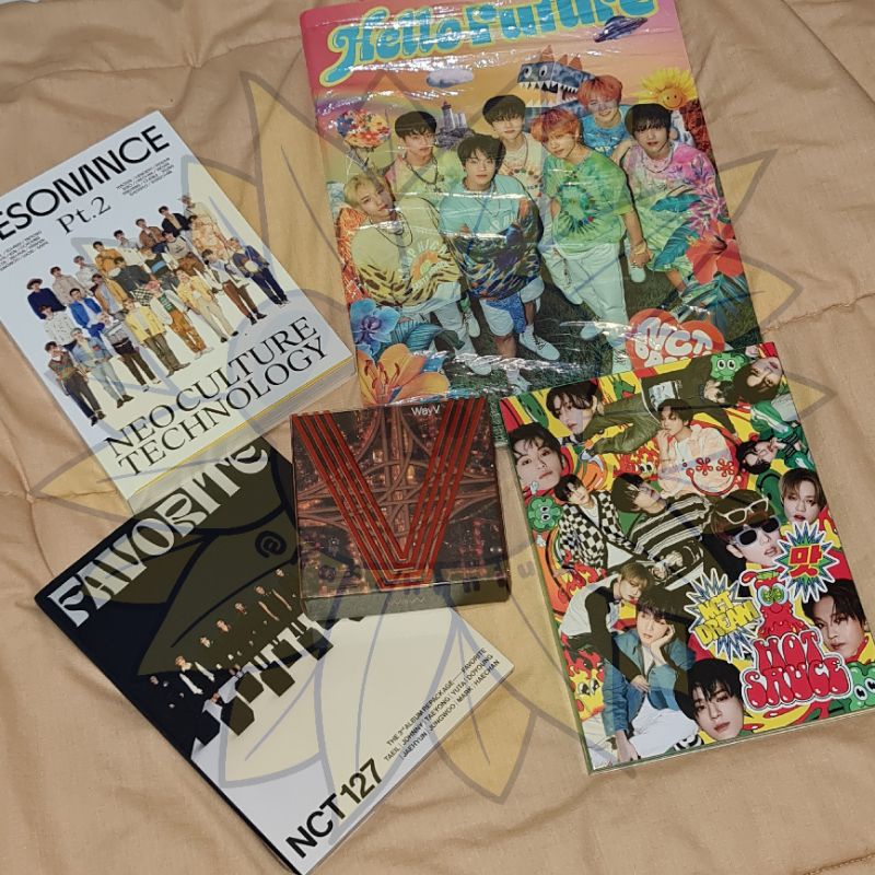 ALBUM ONLY NCT DREAM HOT SAUCE HELLO FUTURE NCT 2020 DEPARTURE NCT 127 FAVORITE WAYV KIHNO HITCHHIKE
