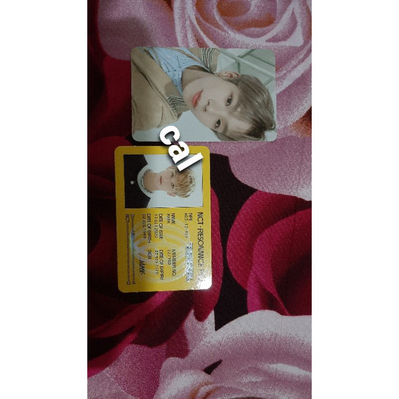 [sell] PHOTOCARD SHOTARO ID CARD MARK DEPARTURE
