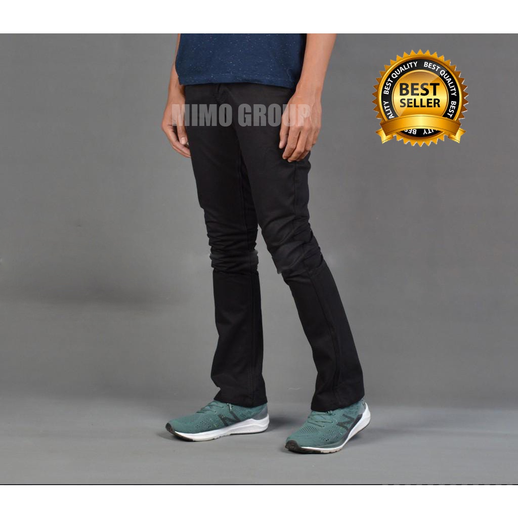 Chinos Panjang Cutbray Size 27-38 Unisex