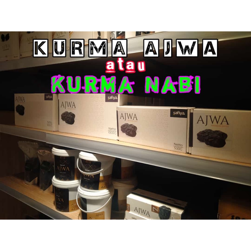 

Ajwa Kurma Nabi Asli | Kurma Ajwa Super Asli Madinah 1 kg