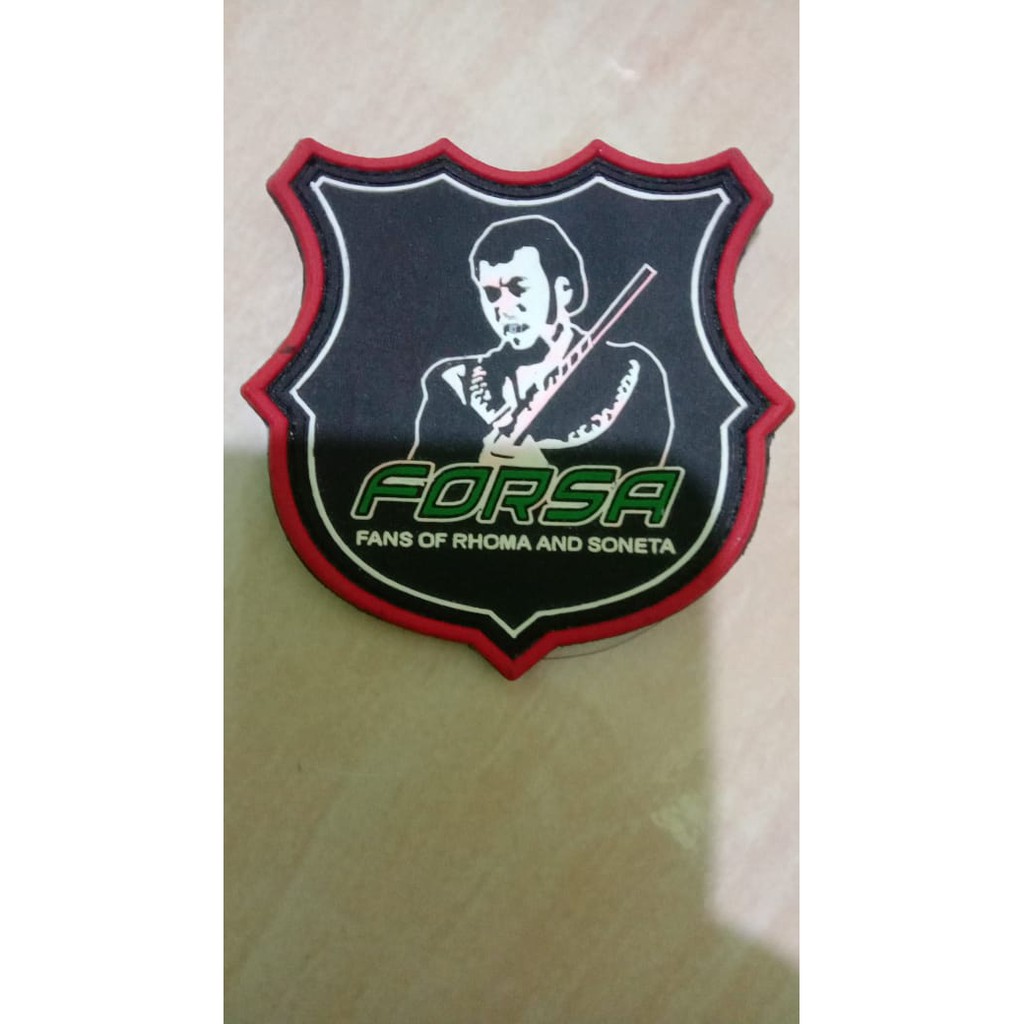 Emblem bordir dgn perekat untuk kemeja tektical