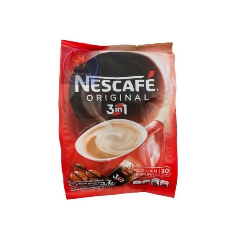 

Nescafe Original 3in1 17.5gr x 30/Pouch/coffee instan