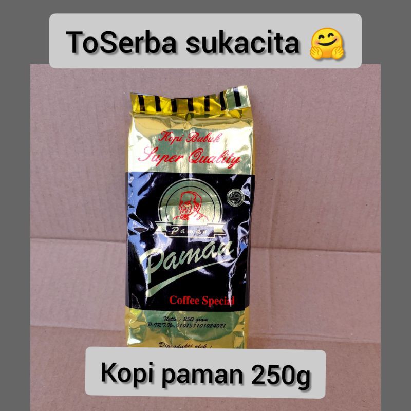 

kopi bubuk merek paman 250g