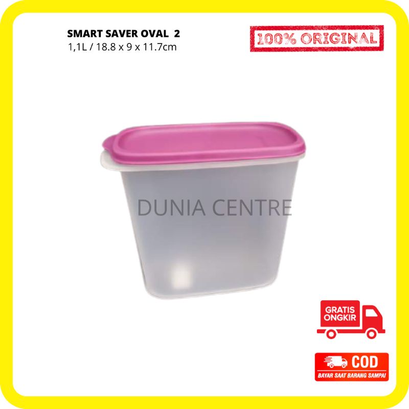 Jual Promo Tupperware Toples Smart Saver Oval Original Shopee Indonesia