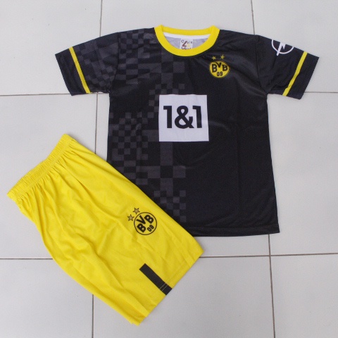 jersey bola anak dordmound printing size 10-20