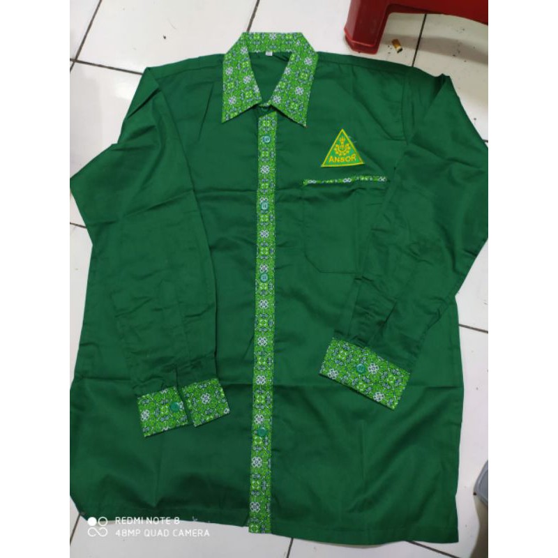 Kemeja Ansor lengan panjang