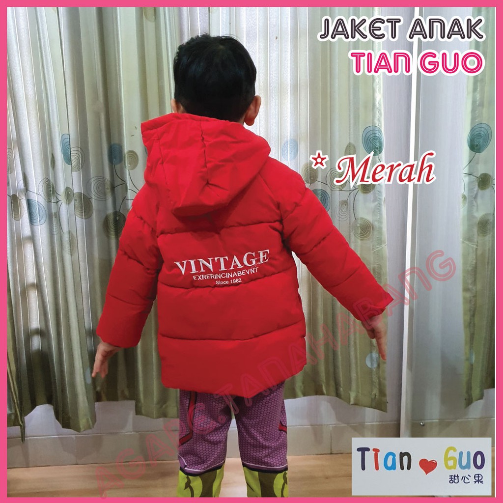 Jaket Winter anak # Tian G / Jaket puffer / jaket pakka / jaket musim dingin anak / Jaket anak