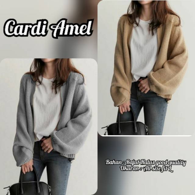 Cardigan Rajut BC- Cardi Amel