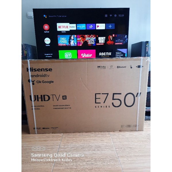 LED 50in Hisense Smart TV