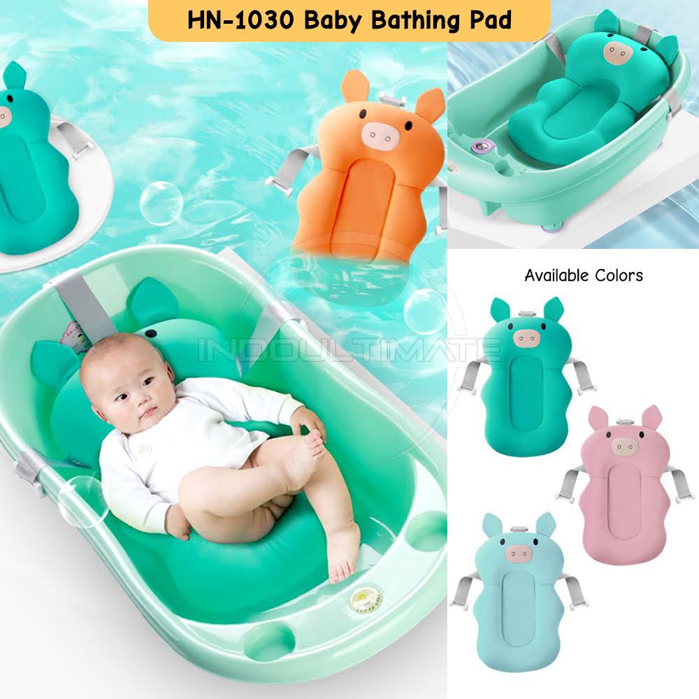 Alas Mandi Bayi Bantalan Mandi Bayi Baby Bath Math Baby Bath HN-1030 Helper Baby Shower Air Cushion Bed Alat Bantu Memandikan Bayi Alas Bak Mandi Bayi Tatakan Mandi Bayi Anti Tenggelam Jaring Mandi Bayi Baru Lahir Tempat Duduk Mandi Bayi