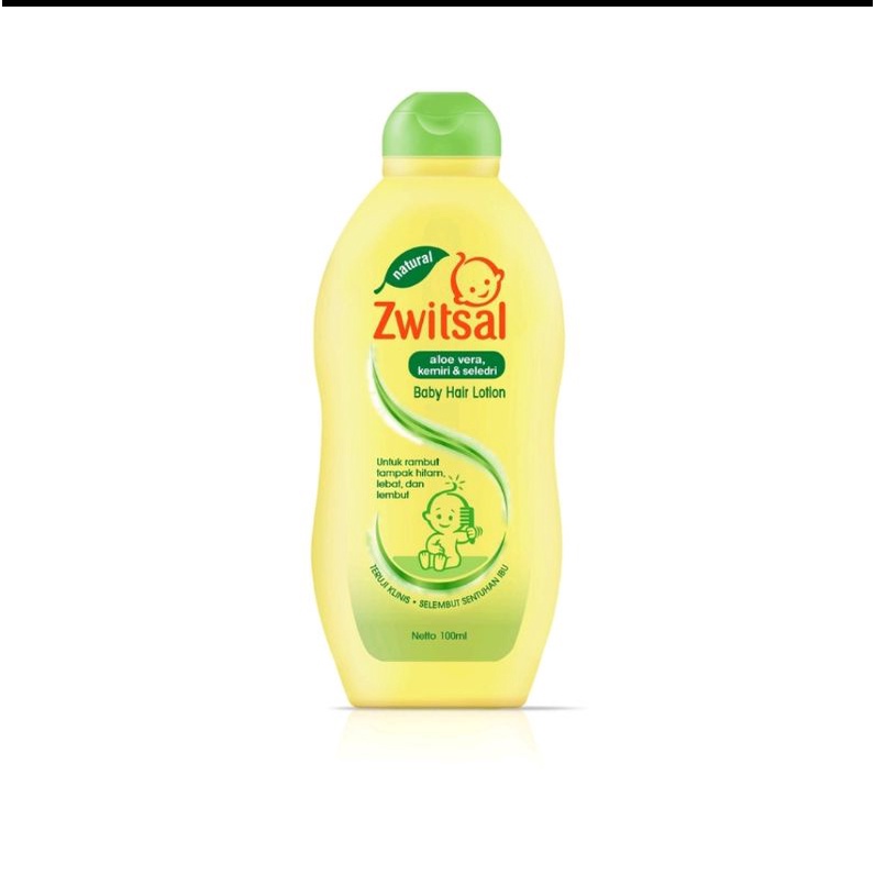 Zwitsal Hair Lotion Aloe Vera Kemiri Seledri 100 Ml - Pelebat Penyubur Rambut