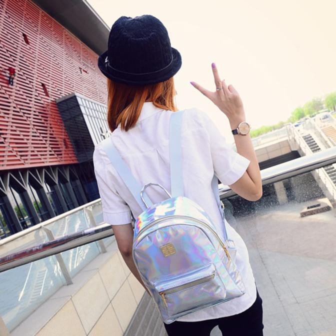 Harga Murah & Terjamin GIVENCHY BACKPACK HOLOGRAM SHINY FASHION TAS RANSEL IMPORT BAG DDS589