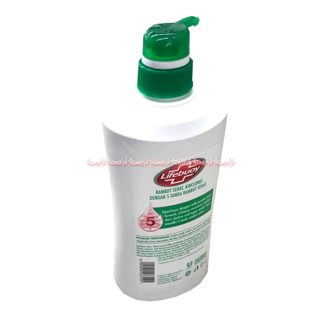 Lifebuoy Strong &amp; Shiny Shampoo Membuat Rambut Sehat &amp; Kuat Shampo 680mL