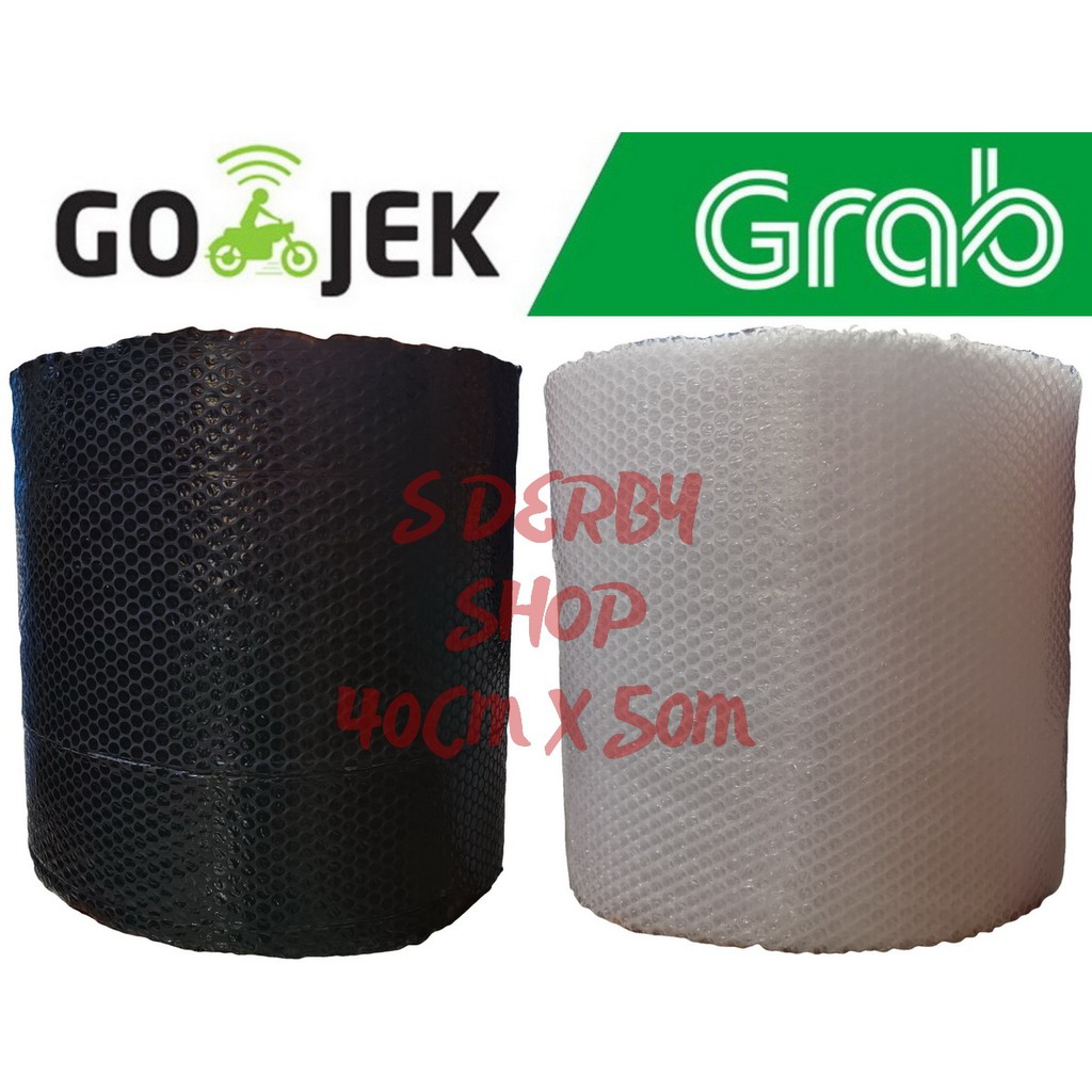 

Bubble Wrap Hitam Putih 40 Cm x 50 M Buble Plastik