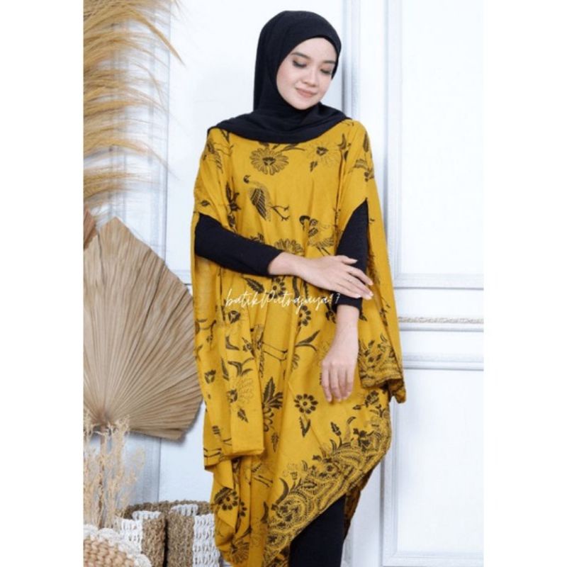 kaftan batik wanita ANGSA KUNING