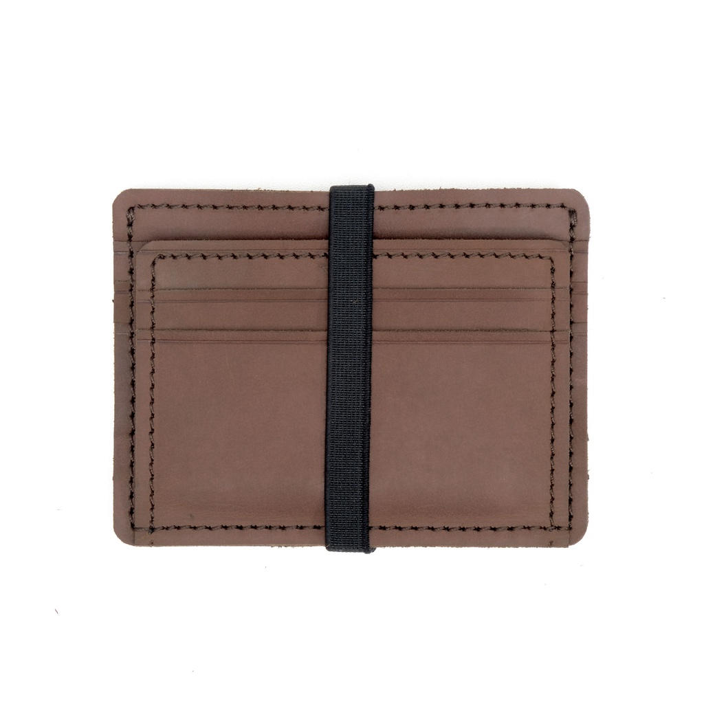 Dompet Kartu Wanita Pria Masuk uang Atm Bahan Kulit Card Holder Slim Tipis Mini