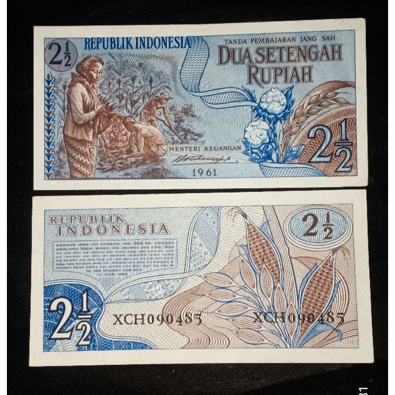 uang ringgit indonesia 1 ringgit 2 1/2 rupiah 2 setengah rupiah 