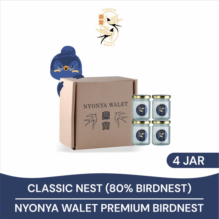 

(BISA COD) BIRD NEST SARANG BURUNG WALET ASLI PREMIUM 100% NYONYA WALET MINGGUAN - Sugar