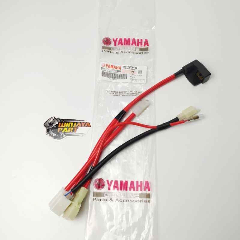 5TL-H2150-00 FUSE HOLDER ASSY - KABEL AKI POSITIF PLUS + RUMAH SIKRING MIO. MIO SMILE ORIGINAL YGP Y