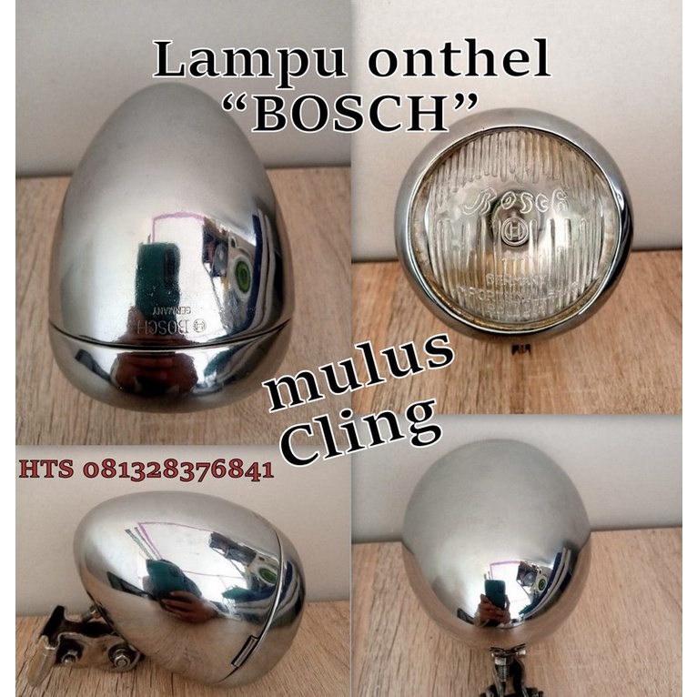 LAMPU DINAMO MERK BOSCH SEPEDA ONTHEL LAMPU BOSCH SEPEDA ONTHEL