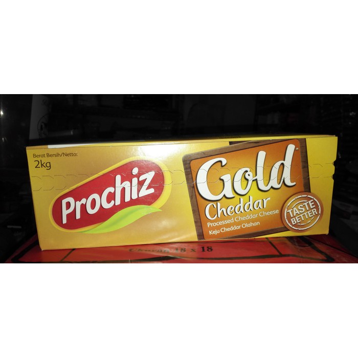 

Keju Prochiz Gold cheddar 2kg