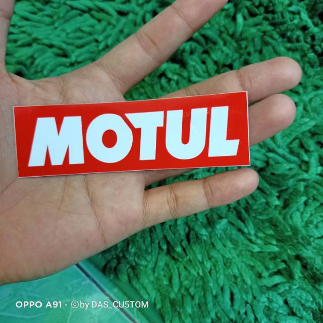 Sticker printing MOTUL