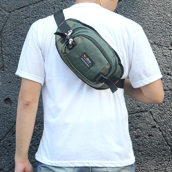 Waist Bag Tas Pinggang Pria High Quality Produk Ori Realpic Rapi Bahan tebal Tali kuat Murah OTV 480