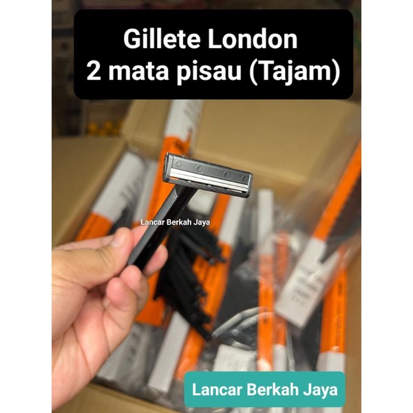 Gillette London Bridge 2 Layer Alat Cukur / Pisau Cukur //Cukuran Gillete