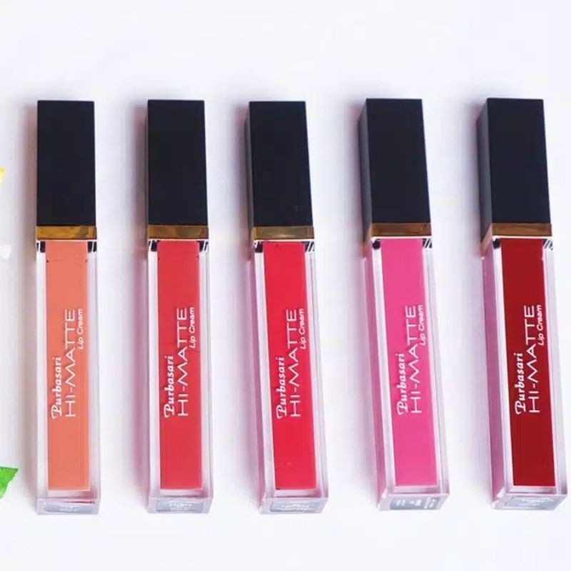 lipcream purbasari hi matte
