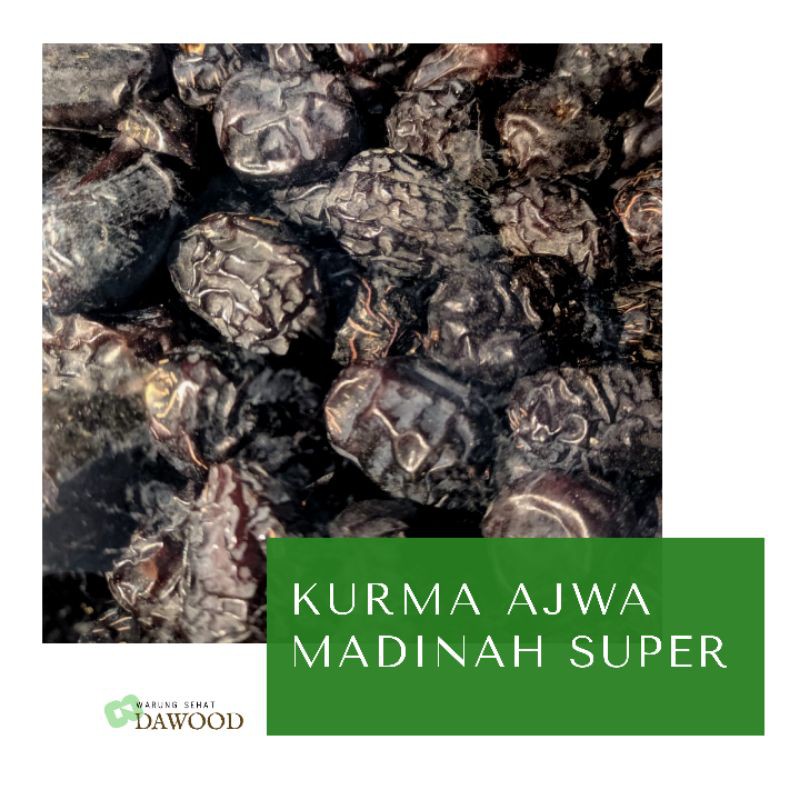 

Kurma Ajwa Madinah Super 250 gram