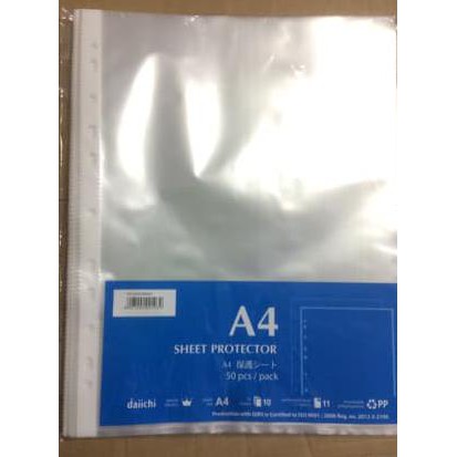 

HOT SALE Sheet Protector / PP Pocket A4 Daiichi Terjamin