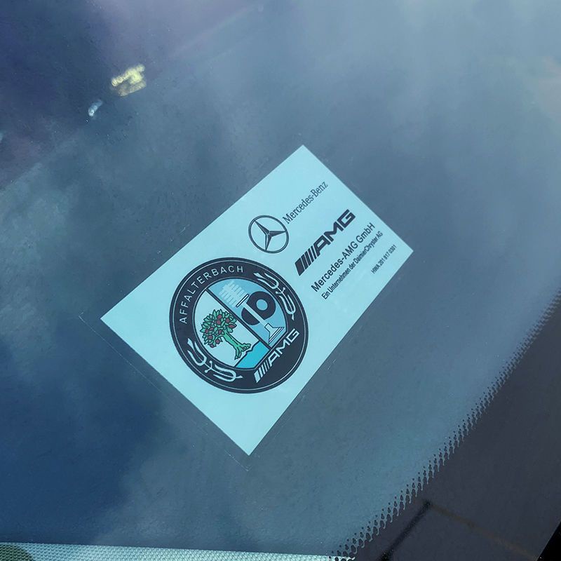 Stiker Kaca Depan Mobil Untuk Mercedes Benz AMG E200 W210 W203 W124 W204 W211 W123 W205 W212 W203 W200 C200 G50S Gl3