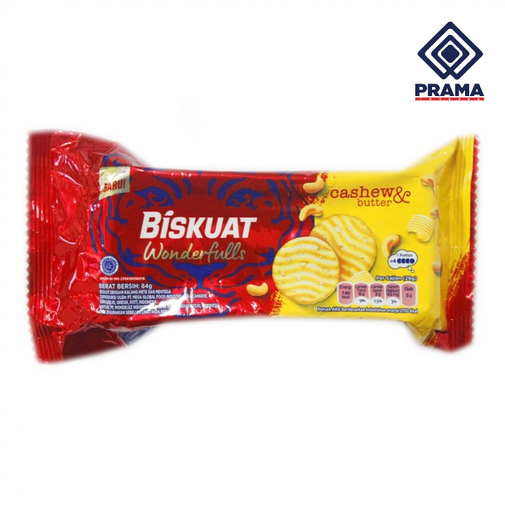 BISKUAT WONDERFULL CASHEW BUTTER 84GR