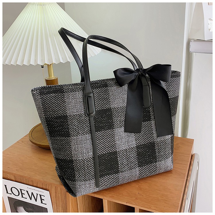 TASHAPPY CR7704 tas TOTE BAG Tartan Remaja Kekinian wanita import model korea supplier tas import JT8735 LT2078 BQ3415 BQ3415