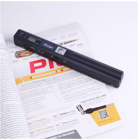 Scanner Portable iScan Handy Scanner Resolusi 900Dpi With MicroSD Slot